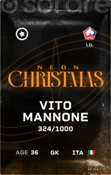 Vito Mannone - limited