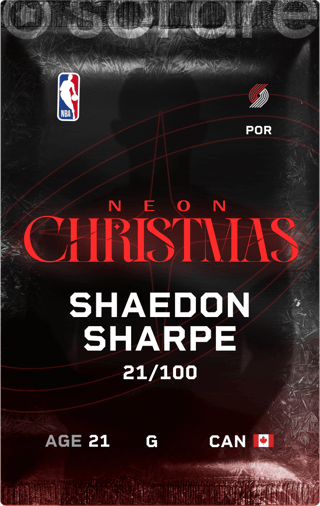 Shaedon Sharpe - rare