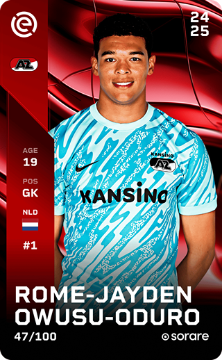 Rome-Jayden Owusu-Oduro - rare