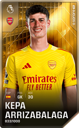 Kepa Arrizabalaga - limited