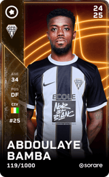 Abdoulaye Bamba - limited