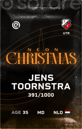 Jens Toornstra - limited