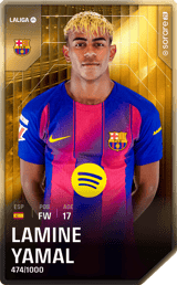 Lamine Yamal - limited