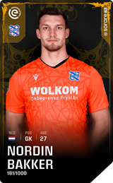 Nordin Bakker - limited