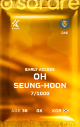 Oh Seung-Hoon - limited
