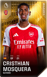 Cristhian Mosquera - limited