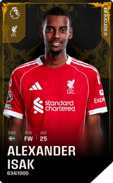Alexander Isak - limited
