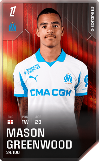 Mason Greenwood - rare