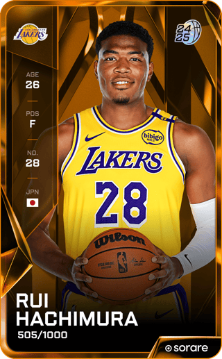 Rui Hachimura - limited