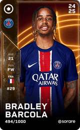 Bradley Barcola - limited