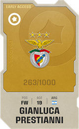 Gianluca Prestianni - limited