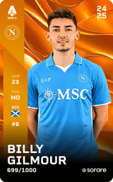 Billy Gilmour - limited