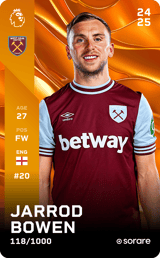 Jarrod Bowen - limited