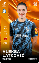 Aleksa Latković - limited