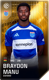 Braydon Manu - limited