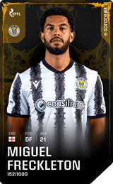 Miguel Freckleton - limited