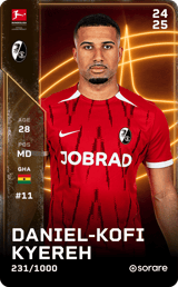 Daniel-Kofi Kyereh - limited