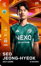 Seo Jeong-Hyeok - limited