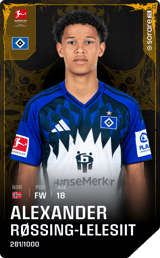 Alexander Røssing-Lelesiit - limited