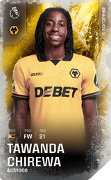 Tawanda Chirewa - limited