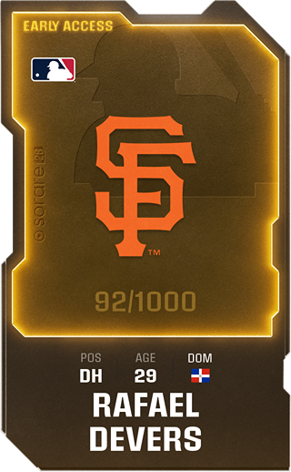 Rafael Devers - limited
