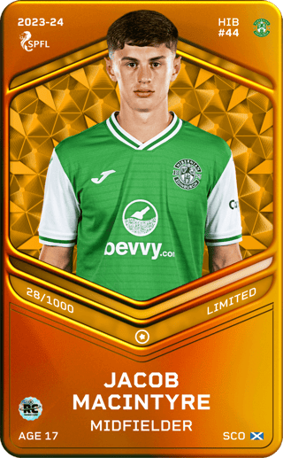 Jacob MacIntyre - limited
