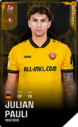 Julian Pauli - limited