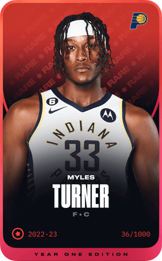 Myles Turner - rare