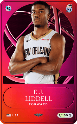 E.J. Liddell - rare