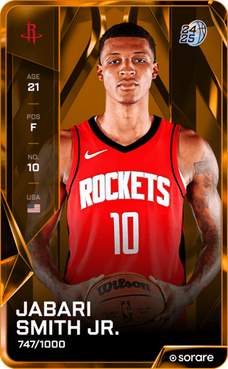 Jabari Smith Jr. - limited