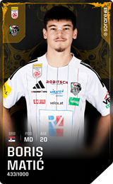 Boris Matić - limited