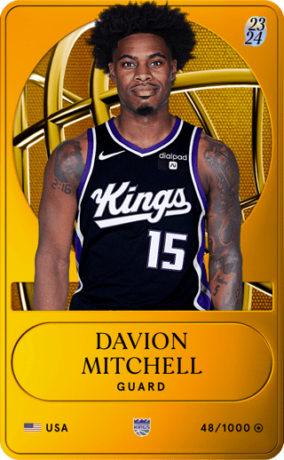 Davion Mitchell - limited