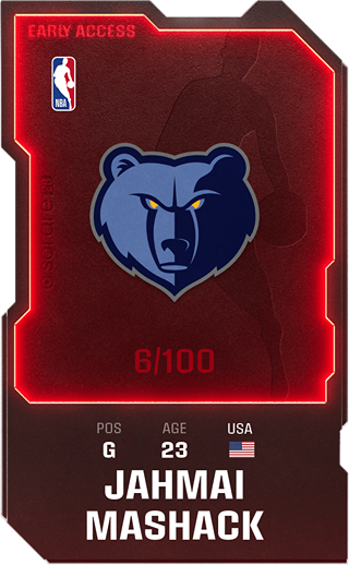 Jahmai Mashack - rare