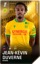 Jean-Kévin Duverne - limited