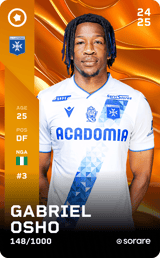 Gabriel Osho - limited