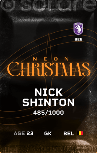 Nick Shinton - limited