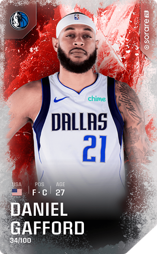 Daniel Gafford - rare