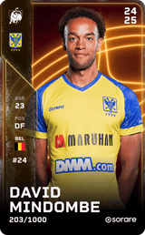 David Mindombe - limited