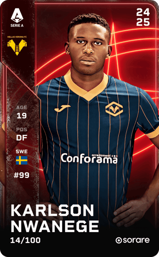 Karlson Nwanege - rare