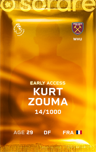 Kurt Zouma - limited