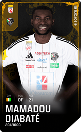 Mamadou Diabaté - limited