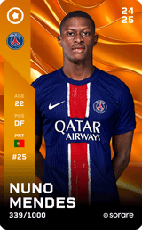 Nuno Mendes - limited