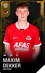 Maxim Dekker - limited