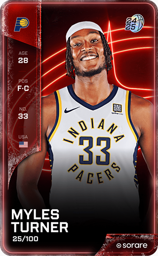 Myles Turner - rare