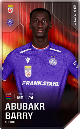 Abubakr Barry - rare