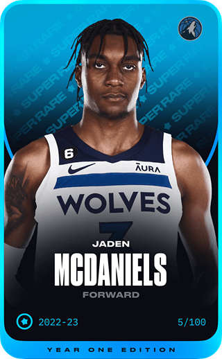 Jaden McDaniels - super_rare