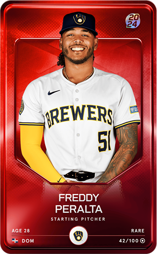 Freddy Peralta - rare
