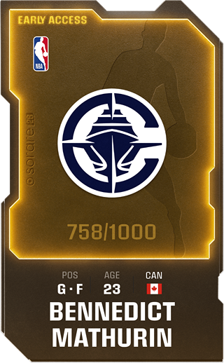 Bennedict Mathurin - limited