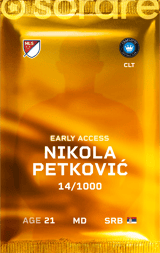 Nikola Petković - limited