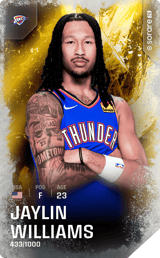 Jaylin Williams - limited